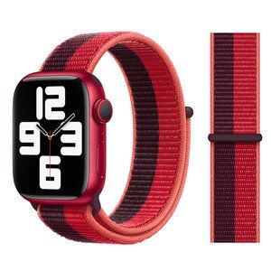 NEW BAND Dual RED Strap Loop For Apple Watch
